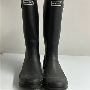 Kangol Black Rain Boots
